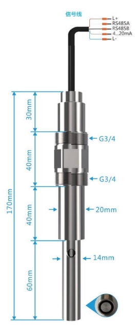 GL-C11   ISEP15-L05  智慧型EC传感器