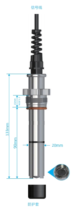 GL-OXY1500   Do传感器   GL2070钢化微量氧膜
