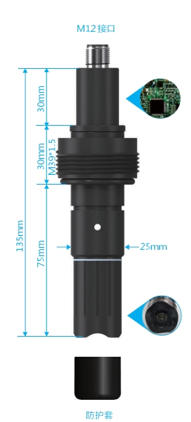 GL-ISDC20-M12   溶解氧智慧传感器